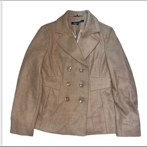 Kenneth Cole Wool Blend Khaki Jacket